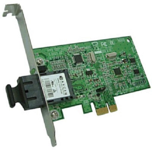 Alloy A102ESC-ASF PCI-E 100Mb Multimode (SC) Fibre Network Adapter with ASF 2.0 support. 2Km Alloy A102ESC-ASF PCI-E 100Mb Multimode (SC) Fibre Network Adapter with ASF 2.0 support. 2Km